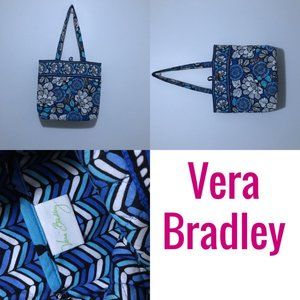 Vera Bradley blue floral tote